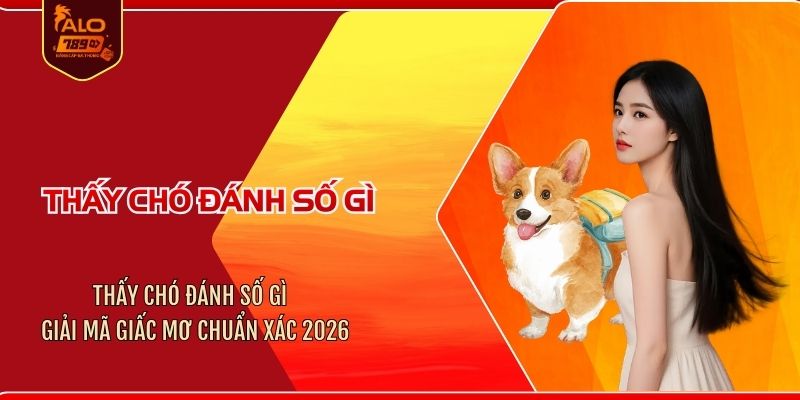 Thấy chó đánh số gì